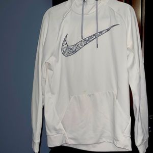 nike high neck sports hoodie